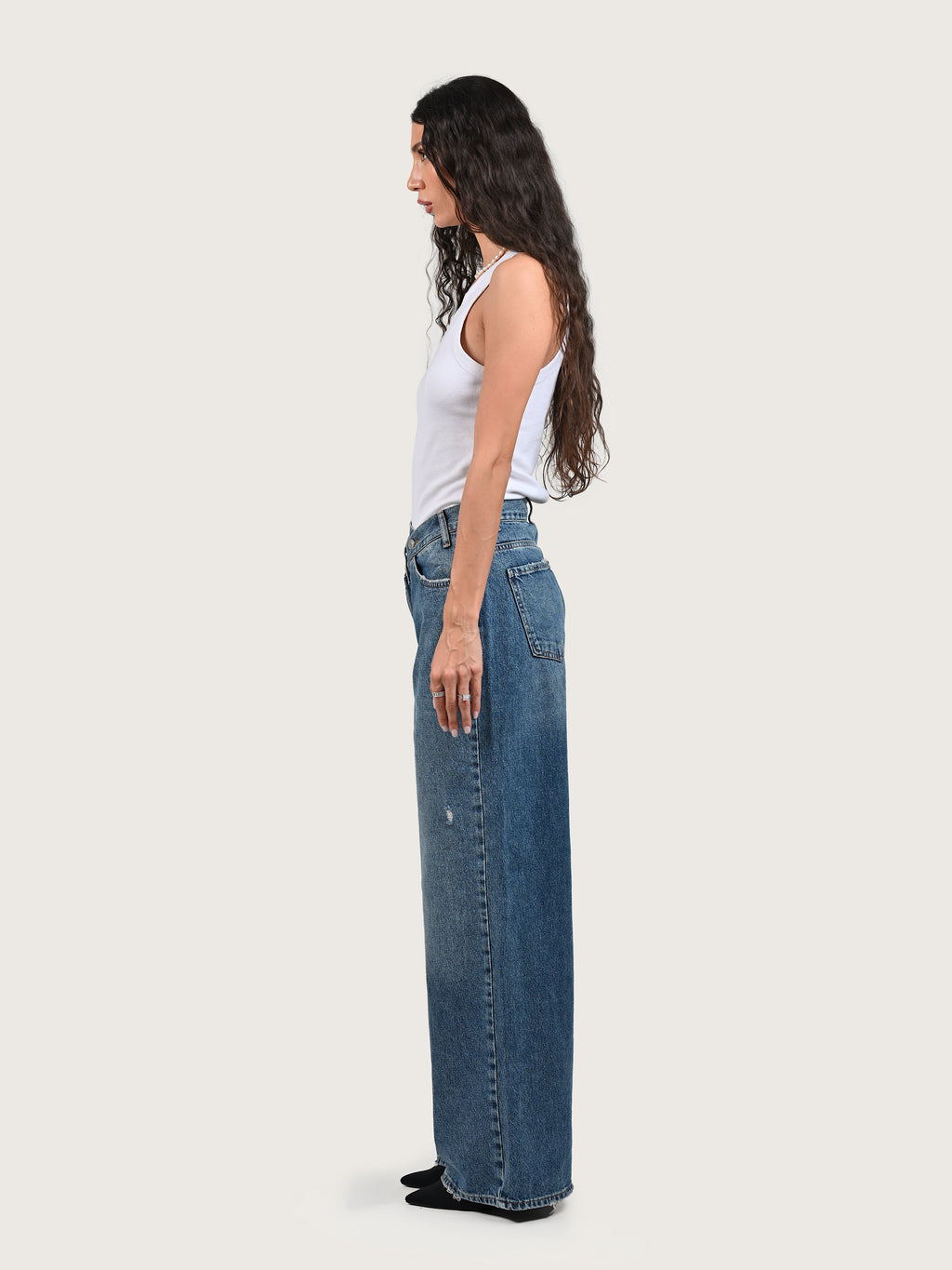 Vintage Ease High-Rise Wide-Leg Jeans