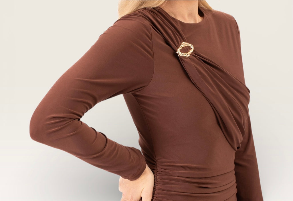 The Velour Nocturne Dress