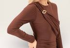 The Velour Nocturne Dress