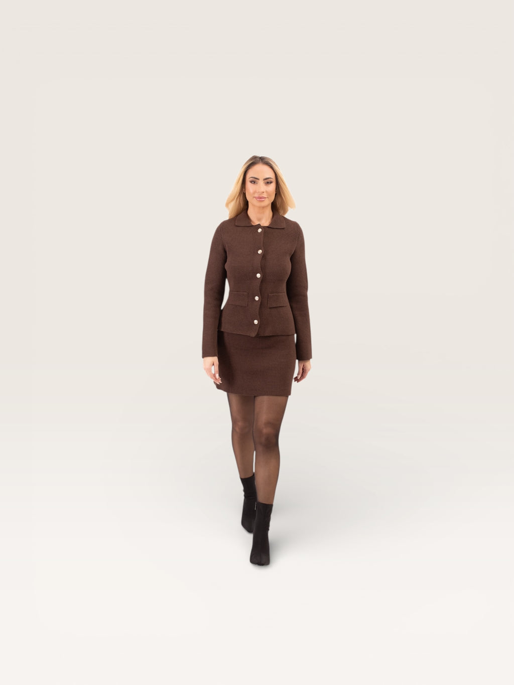The Mocha Muse Knit Set
