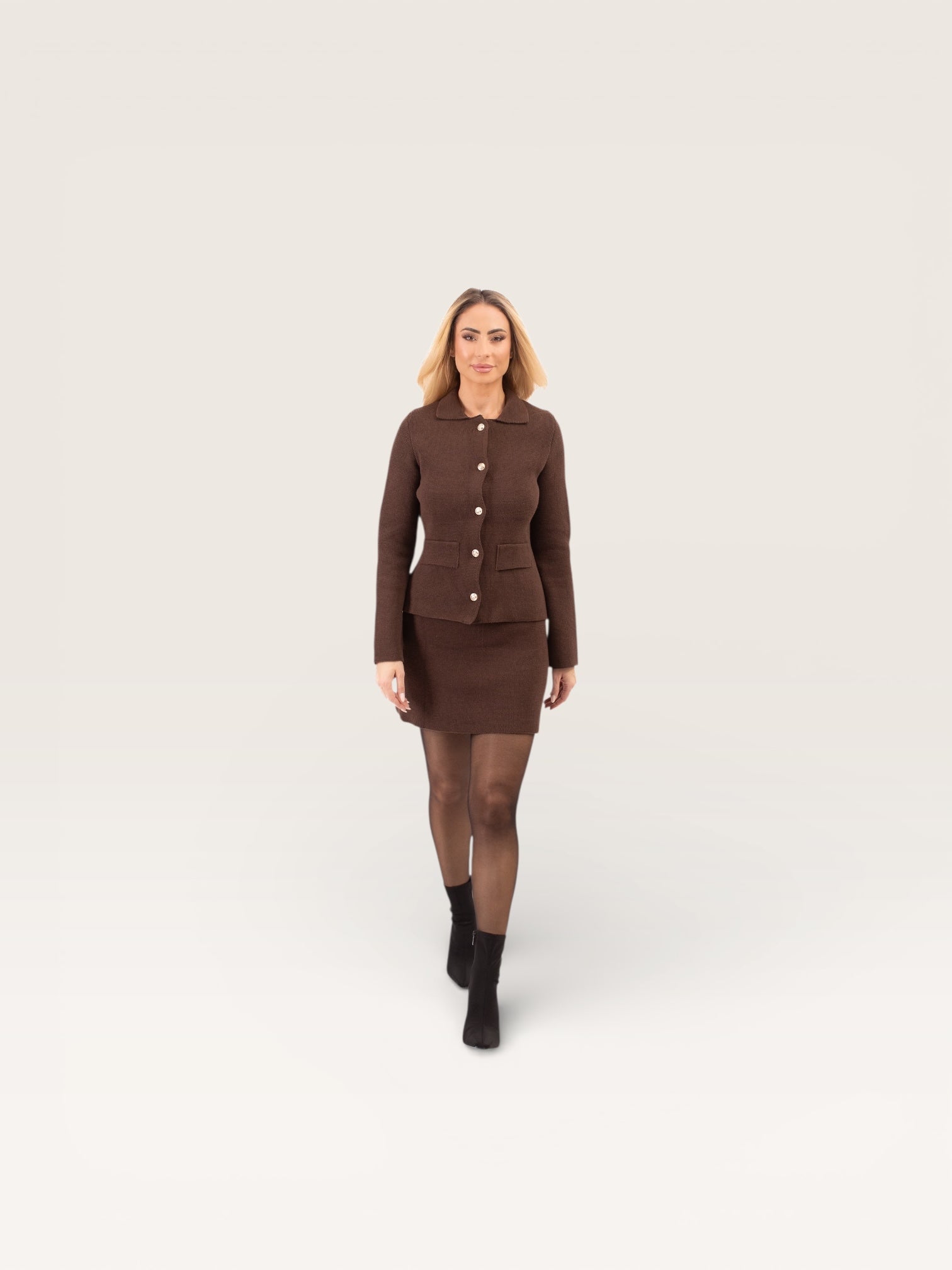 The Mocha Muse Knit Set