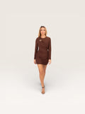 The Velour Nocturne Dress