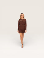 The Velour Nocturne Dress