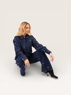 The Aria Crystal Denim Set