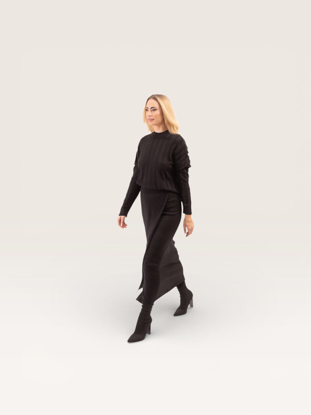 The Astra Ribbed Knit Set