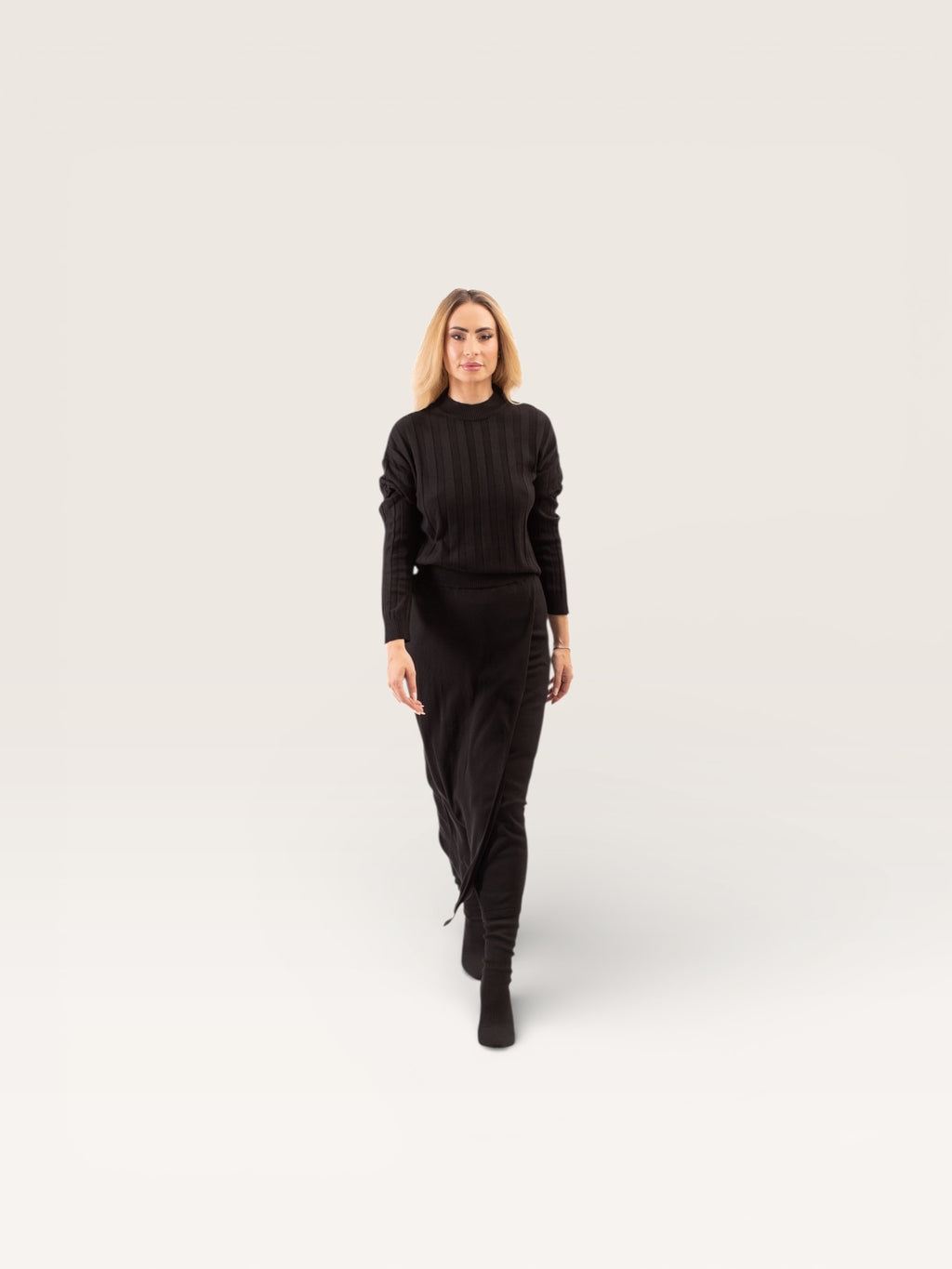 The Astra Ribbed Knit Set