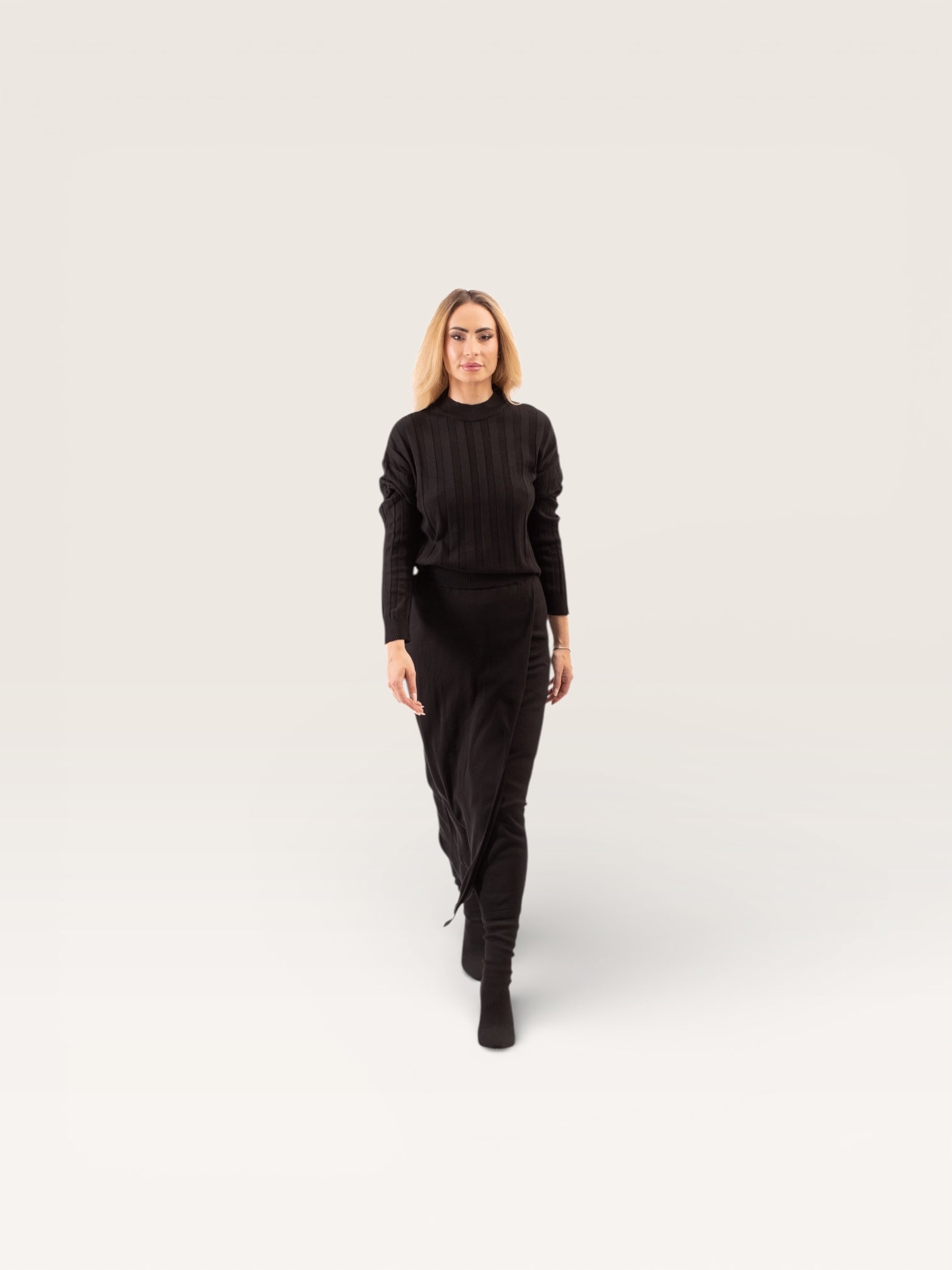 The Astra Ribbed Knit Set
